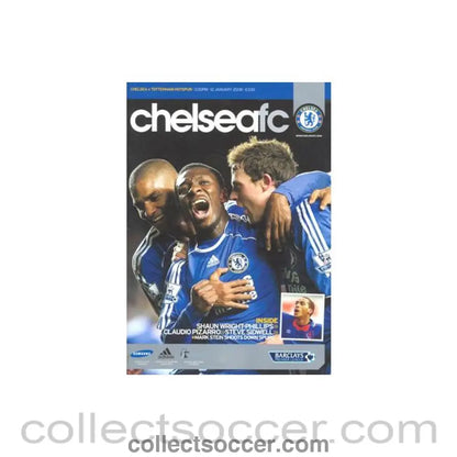 2008 - Chelsea v Tottenham Hotspur official programme 12/01/2008