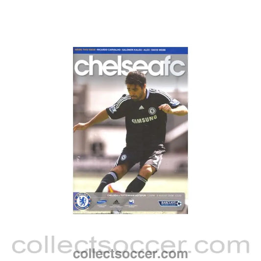 2008 - Chelsea v Tottenham Hotspur official programme 31/08/2008