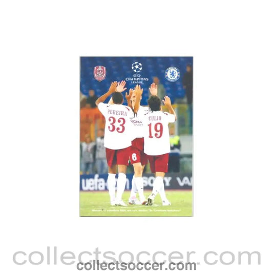 2008 - SFR Cluj vChelsea Programme 01/10/2008 - Collect Soccer