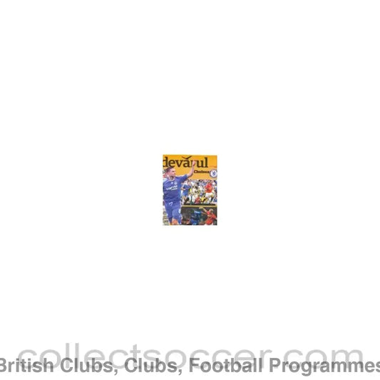2008 - SFR Cluj vChelsea Programme 01/10/2008 Official VIP Issue