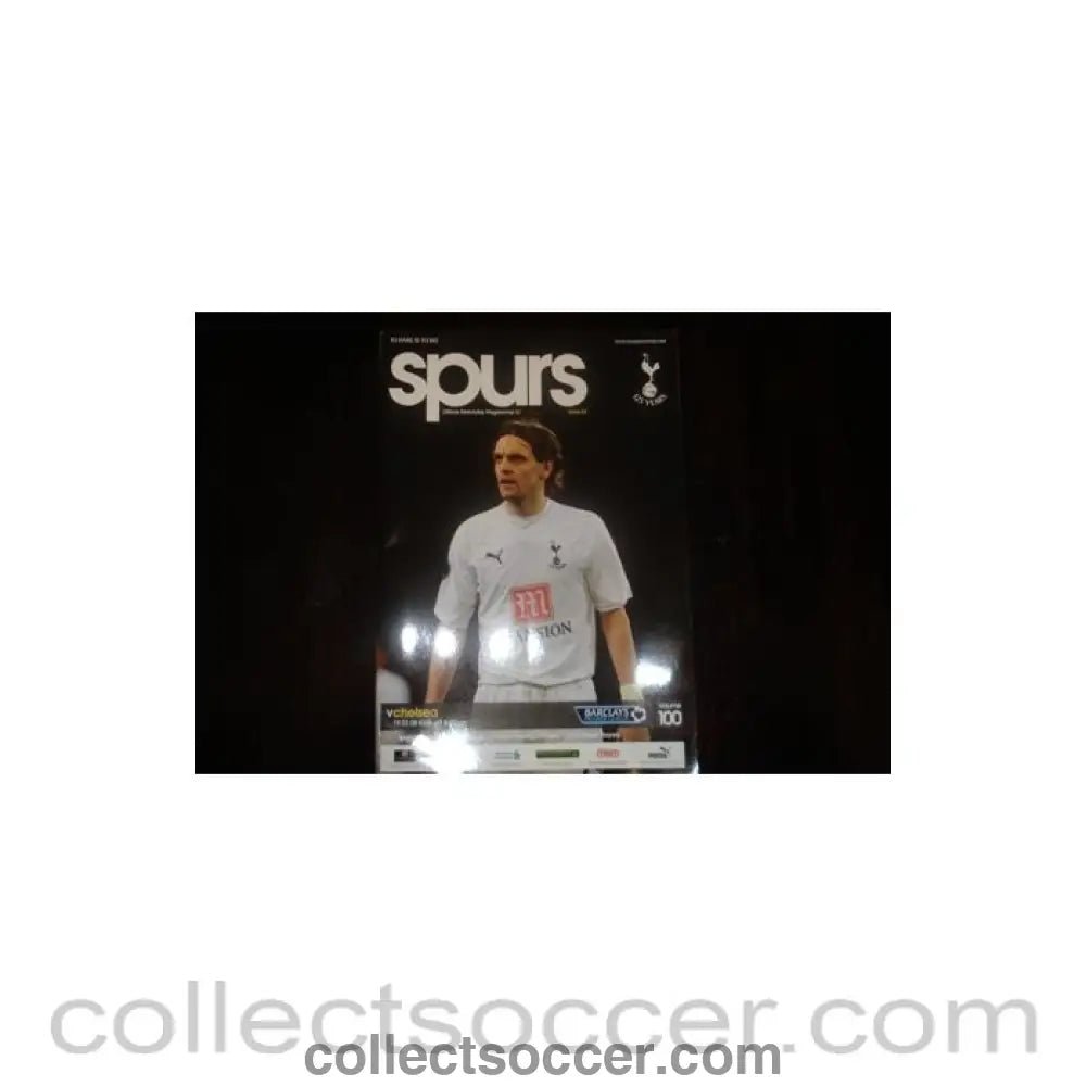 2008 - Tottenham Hotspur v Chelsea official programme 19/03/2008 - Collect Soccer