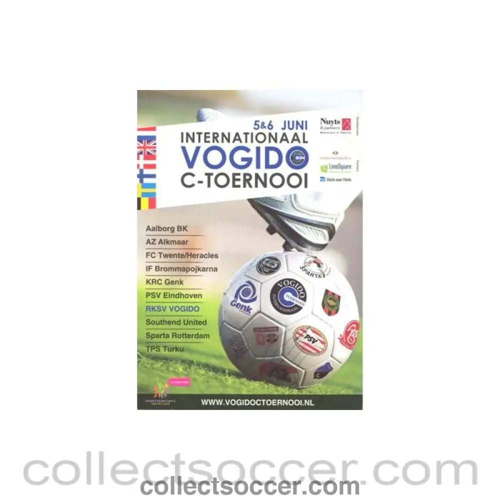 2008 - VOGIDO 2008 Youth Tournament official programme - Collect Soccer