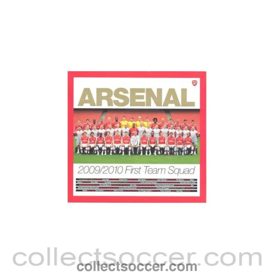 2009 - Arsenal 2009-2010 First Team Squad 29 player’s cards and 1 team card