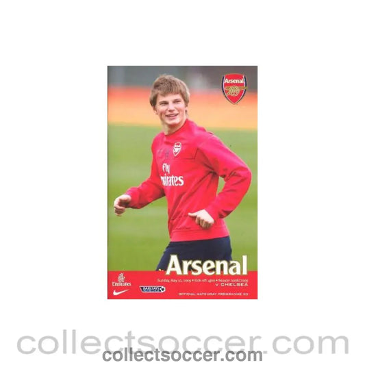 2009 - Arsenal v Chelsea official programme 10/05/2009