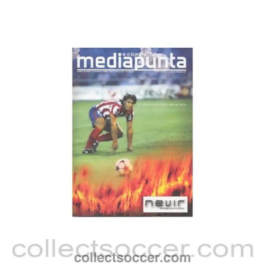 2009 - Atletico Madrid v Chelsea official programme 03/11/2009