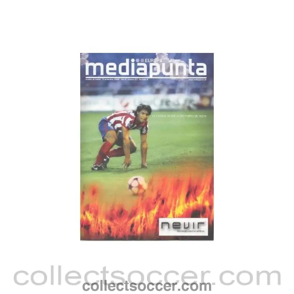 2009 - Atletico Madrid v Chelsea official programme 03/11/2009 - Collect Soccer