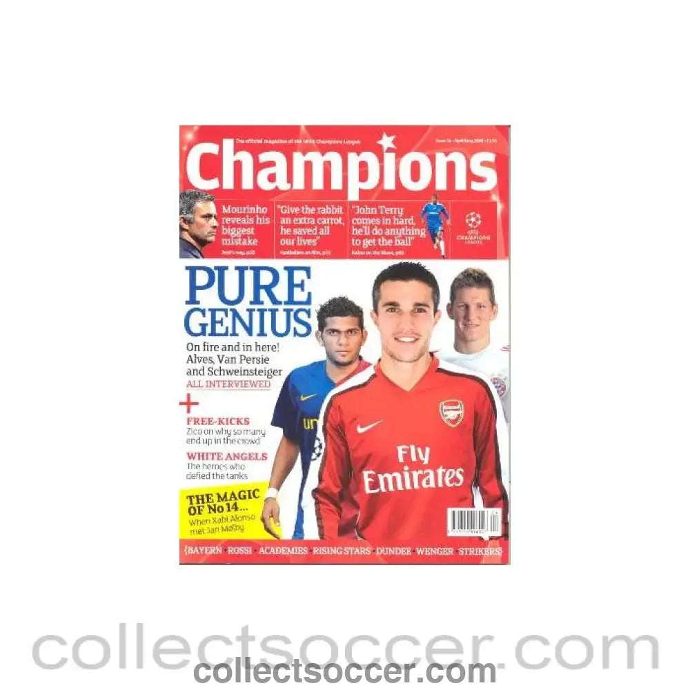 2009 Champions - The official magazine of the UEFA Champions League Issue 34 - April/May 2009