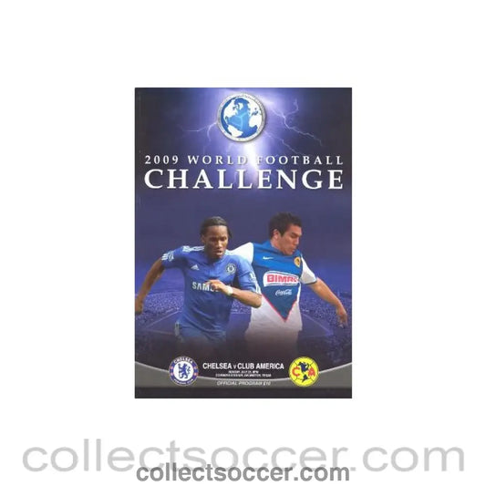 2009 - Chelsea v Club America Mexico official programme 26/07/2009