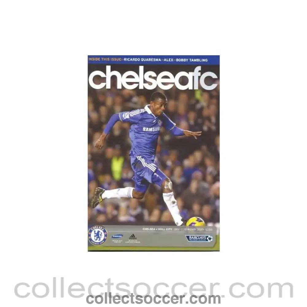 2009 - Chelsea v Hull City official programme 07/02/2009