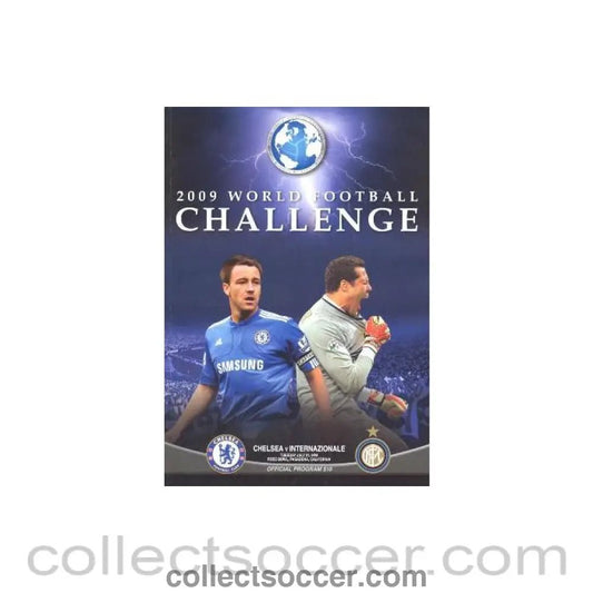 2009 - Chelsea v Internazionale official programme 21/07/2009 match played at Rose Bowl, Pasadena, California, USA - Collect Soccer