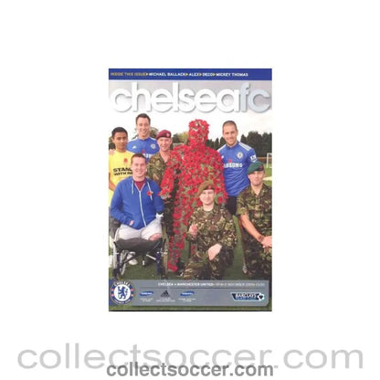 2009 - Chelsea v Manchester United official programme 08/11/2009