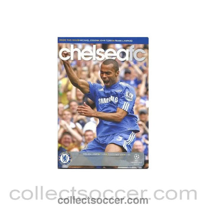 2009 - Chelsea v Porto official programme 15/09/2009 - Collect Soccer