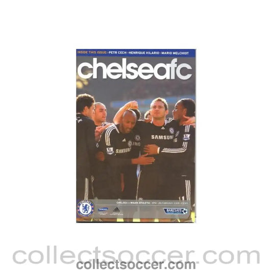 2009 - Chelsea v Wigan Athletic official programme 28/02/2009
