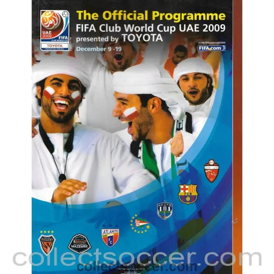 2009 Club World Cup Official Tournament Programme - Barcelona - Collect Soccer