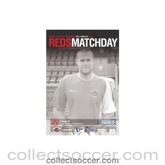 2009 - Crawley Town v Chelsea XI official programme 18/07/2009 - Collect Soccer
