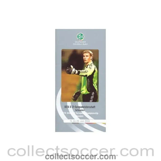 2009 - Germany v England Under 21 Championship in Sweden 2009 media brochure