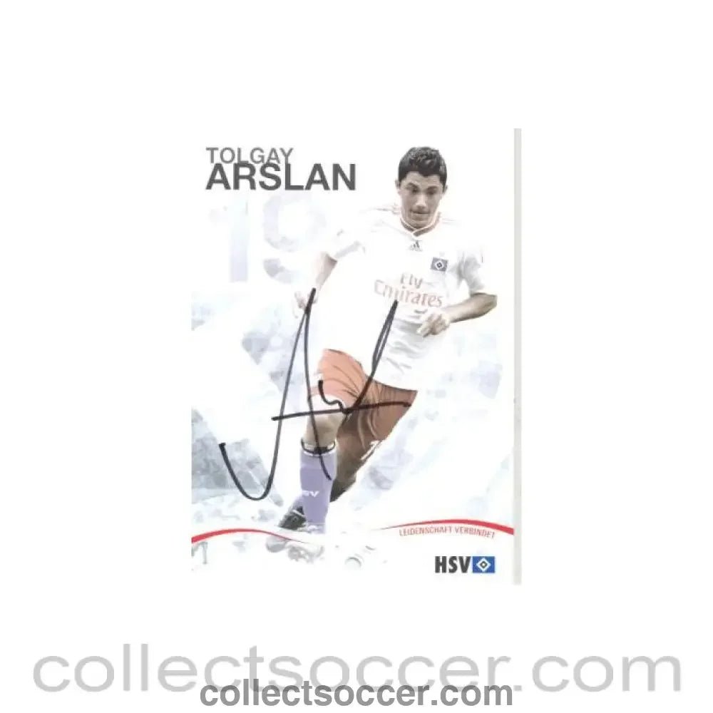 2009 - Hamburg Tolgay Arslan originally signed card of Season 2009-2010 - Collect Soccer