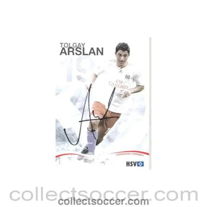 2009 - Hamburg Tolgay Arslan originally signed card of Season 2009-2010 - Collect Soccer