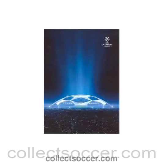 2009 - Juventus v Chelsea Champions League Final in Turin on 10/03/2009 Press Pack