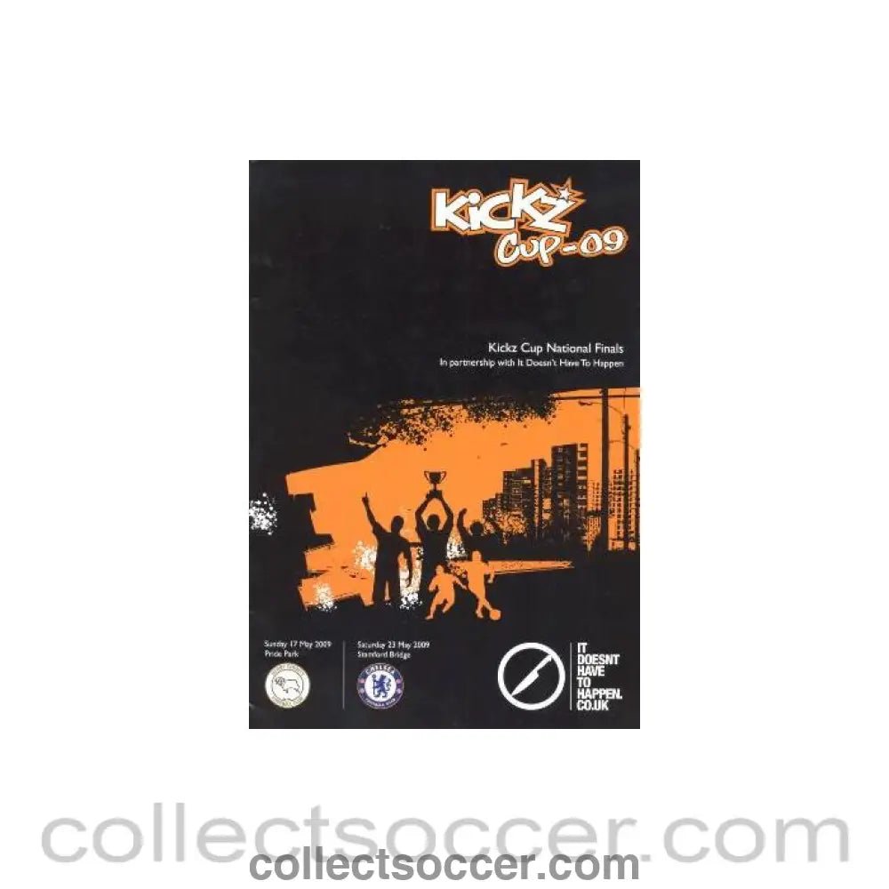 2009 Kickz Cup National Final Youth Tournament official programme 17/05/2009 - Collect Soccer