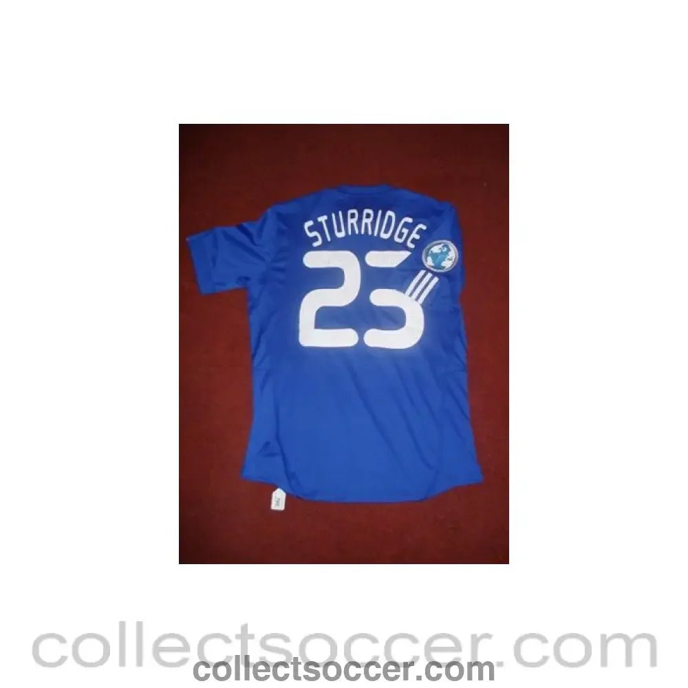 2009 - Match worn shirt Chelsea's Sturridge No 23 during 2009 World Football Challenge - Collect Soccer