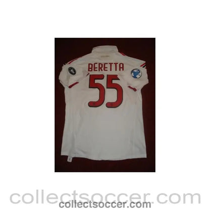 2009 - Match worn shirt of AC Milan's Beretta No 55 during 2009 World Football Challenge - Collect Soccer