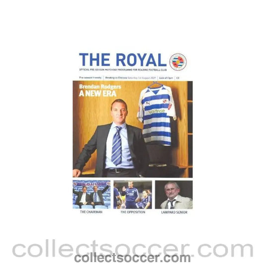 2009 - Reading vChelsea official programme 01/08/2009 - Collect Soccer