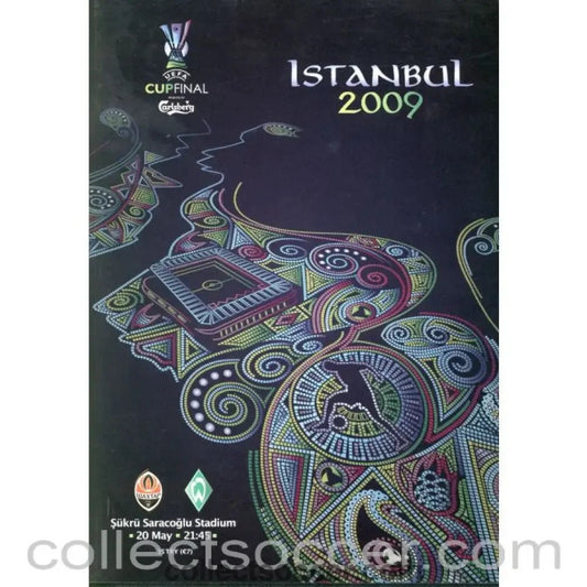 2009 UEFA Cup Final Programme Shaktar v Werder Bremen - Collect Soccer