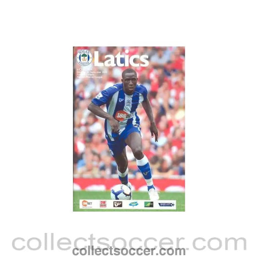 2009 - Wigan Athletic vChelsea official programme 26/09/2009 - Collect Soccer