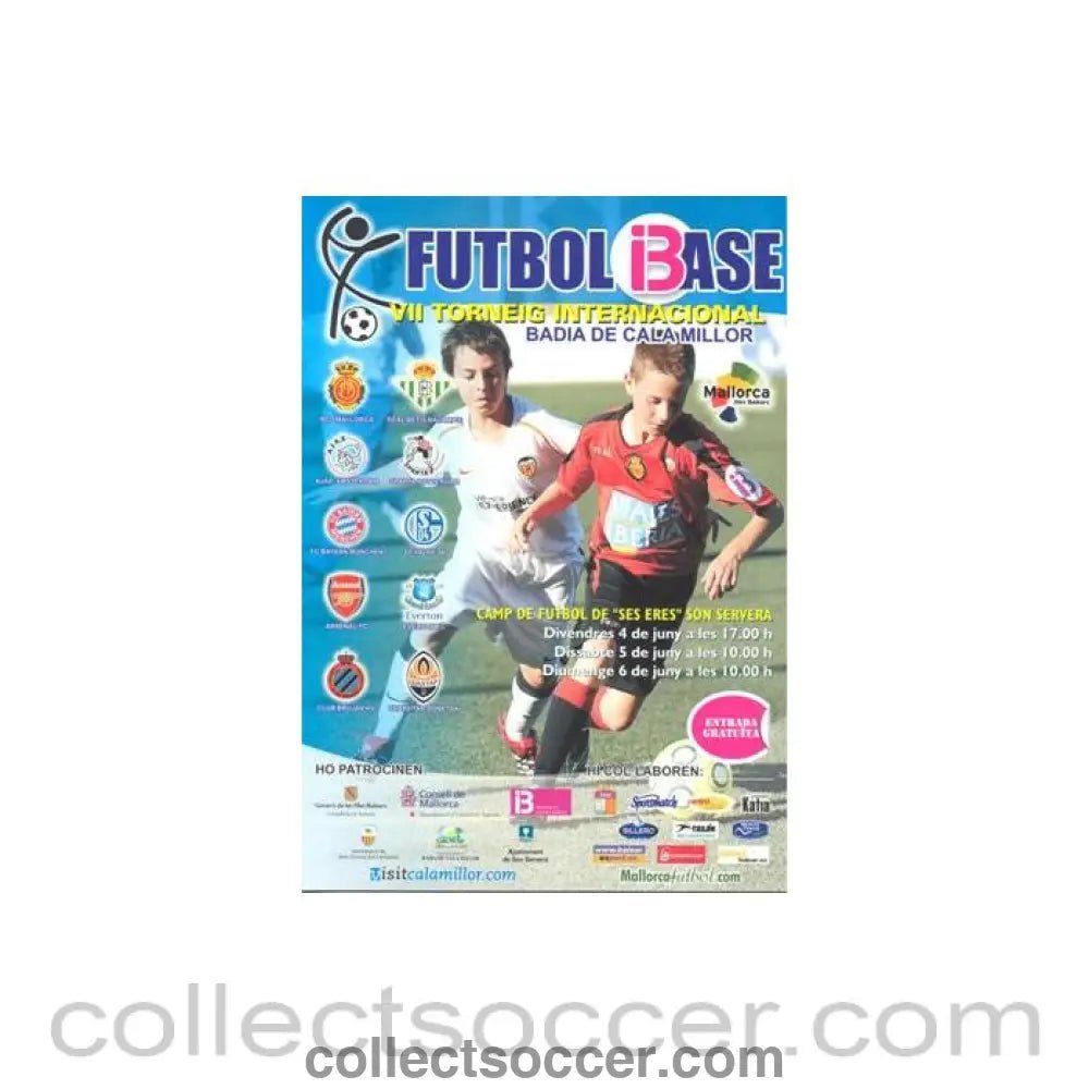 2010 - Cala Millor 2010 Youth Tournament official programme - Collect Soccer