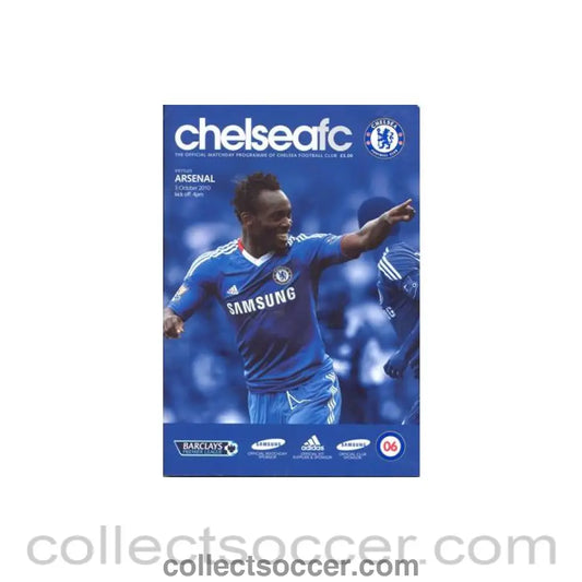 2010 - Chelsea v Arsenal official programme 03/10/2010 Premier League