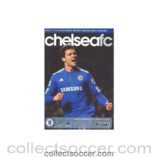 2010 - Chelsea v Arsenal official programme 07/02/2010