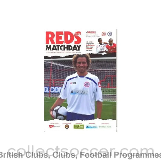 2010 - Crawley Town vChelsea official programme 24/07/2010