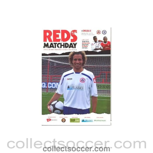 2010 - Crawley Town vChelsea official programme 24/07/2010 - Collect Soccer