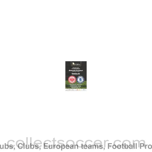 2010 - Eintracht Frankfurt vChelsea official programme 01/08/2010