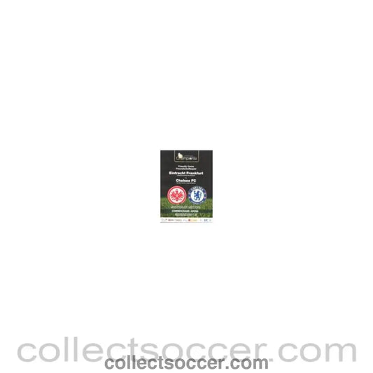 2010 - Eintracht Frankfurt vChelsea official programme 01/08/2010 - Collect Soccer