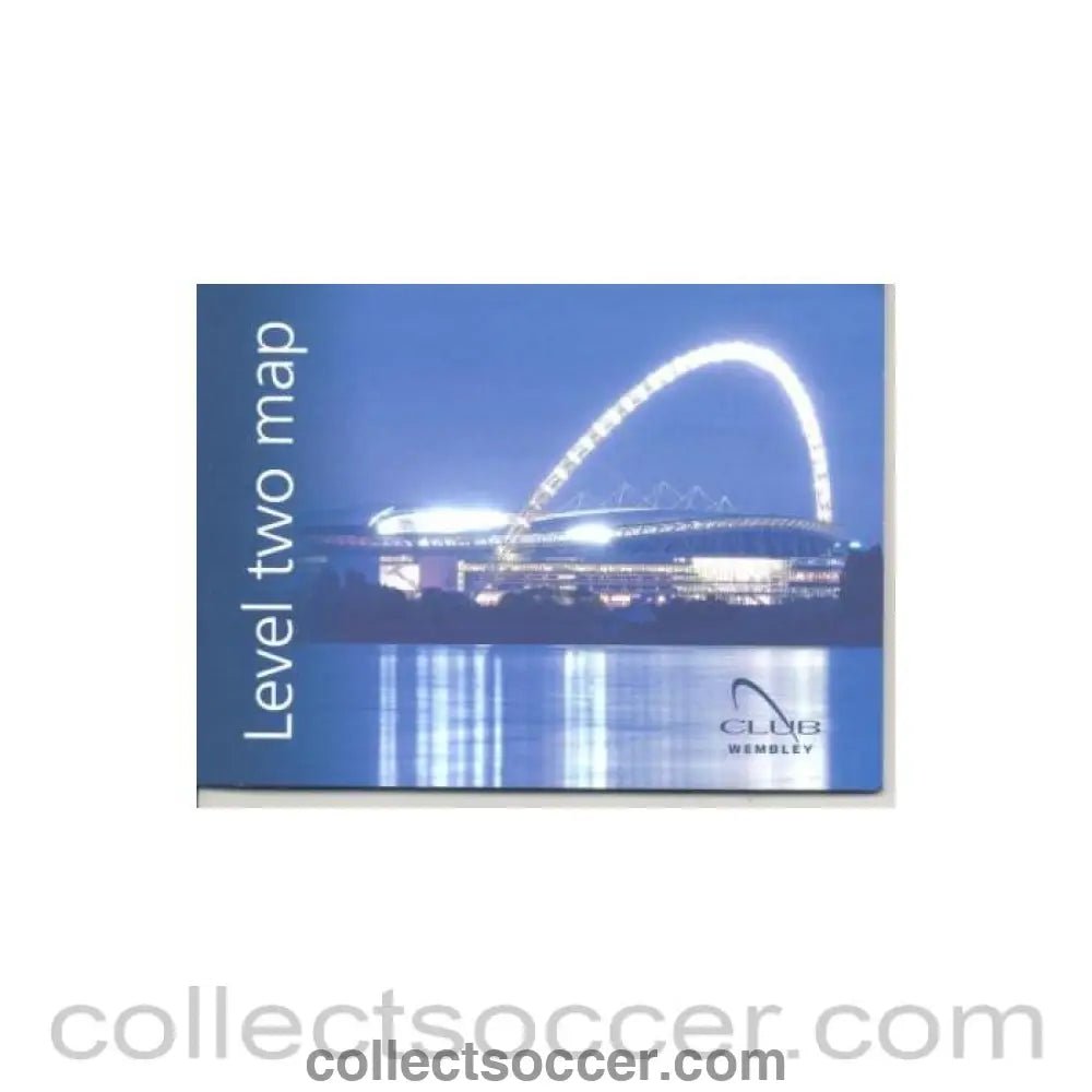 2010 F.A. Cup Final Chelsea v Portsmouth 15/05/2010 Club Wembley Map - Collect Soccer