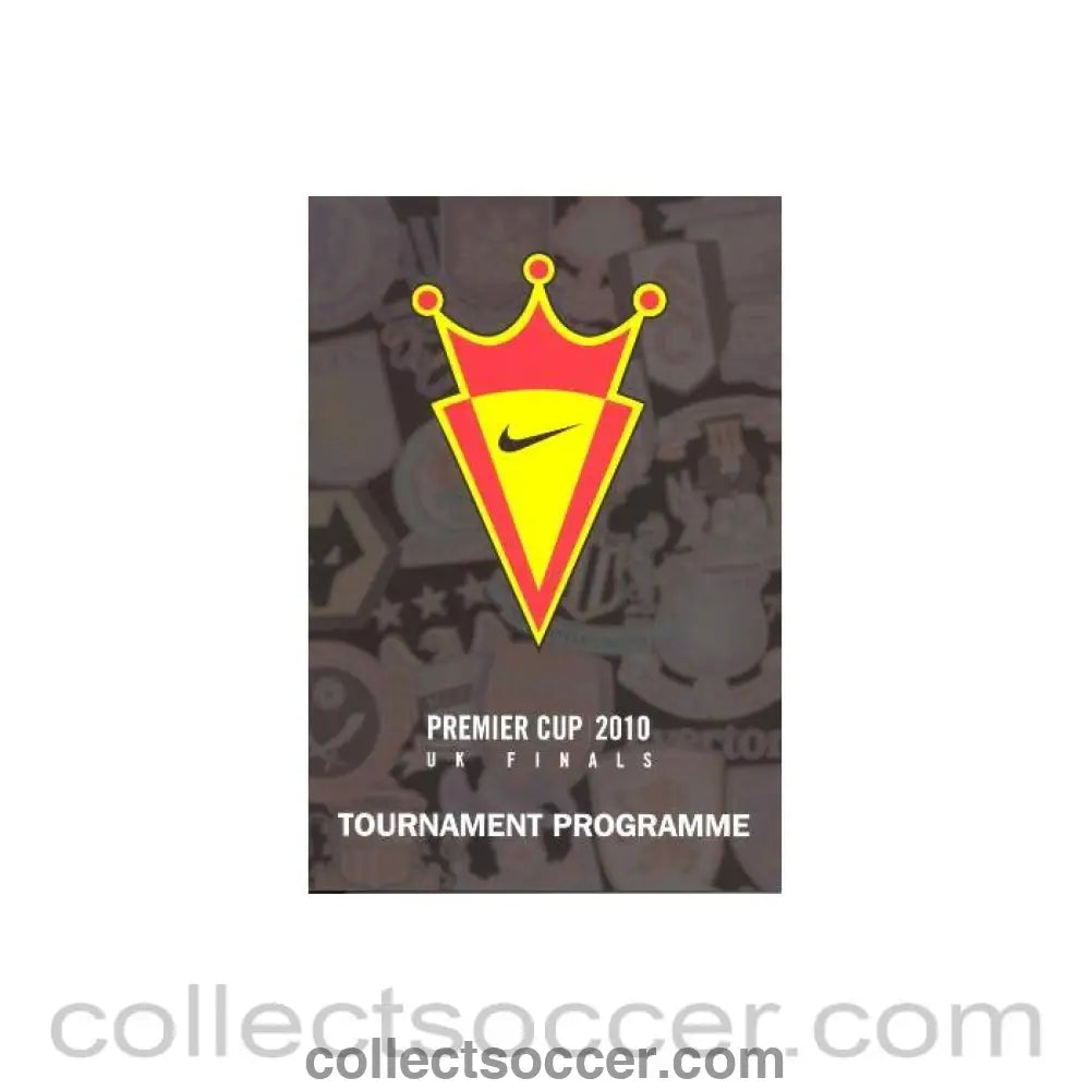 2010 - Premier Cup 2010 UK Finals Niki Youth Tournament Programme