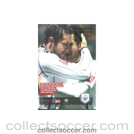 2010 - Preston North End vChelsea official programme 23/01/2010 - Collect Soccer