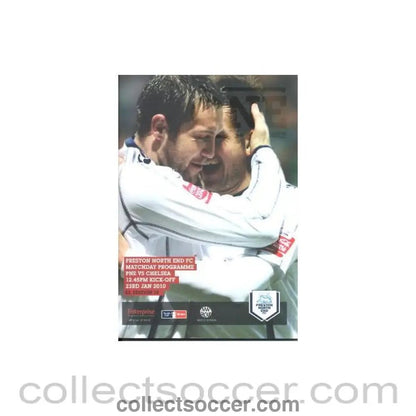 2010 - Preston North End vChelsea official programme 23/01/2010 - Collect Soccer