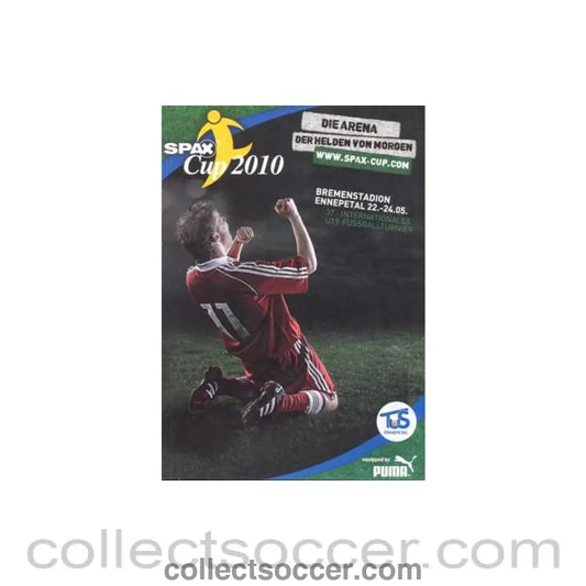 2010 Spax Cup Youth Tournament official programme - Collect Soccer