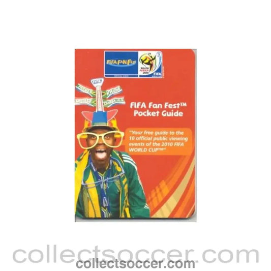 2010 World Cup FIFA Fan Pocket Maps of all stadiums - Collect Soccer
