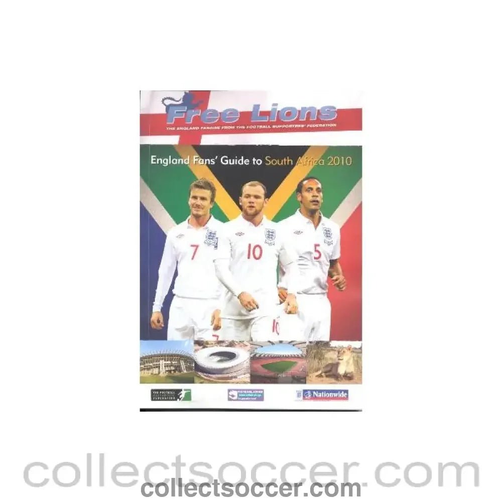 2010 World Cup Free Lions England Fans' Guide to South Africa 2010 - Collect Soccer