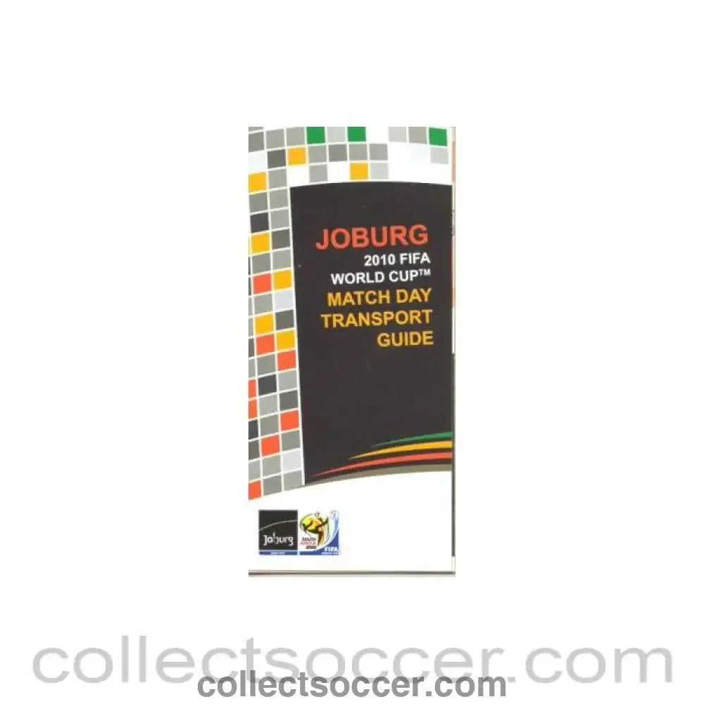 2010 World Cup Joburg Match Day Transport Guide