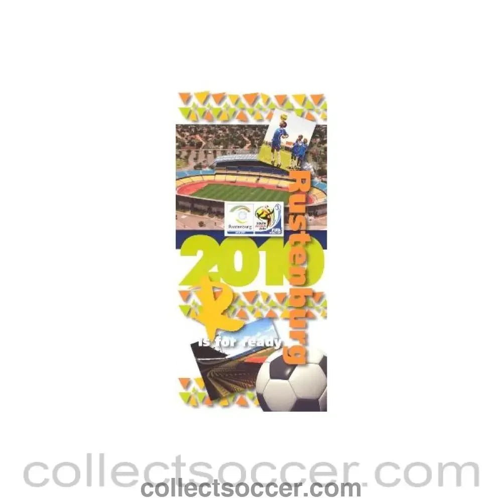 2010 World Cup Rustenburg flyer - Collect Soccer