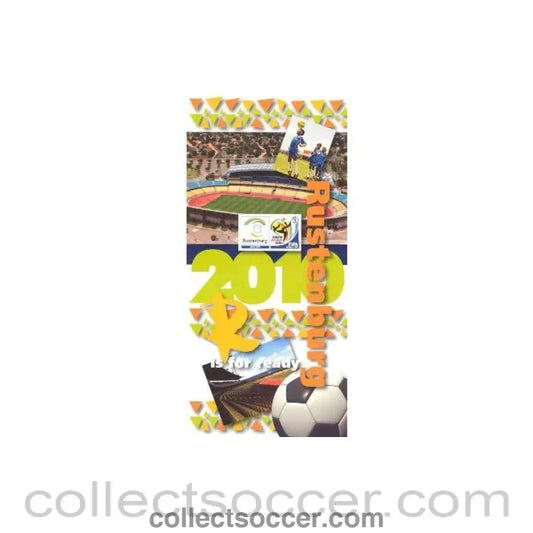 2010 World Cup Rustenburg flyer - Collect Soccer