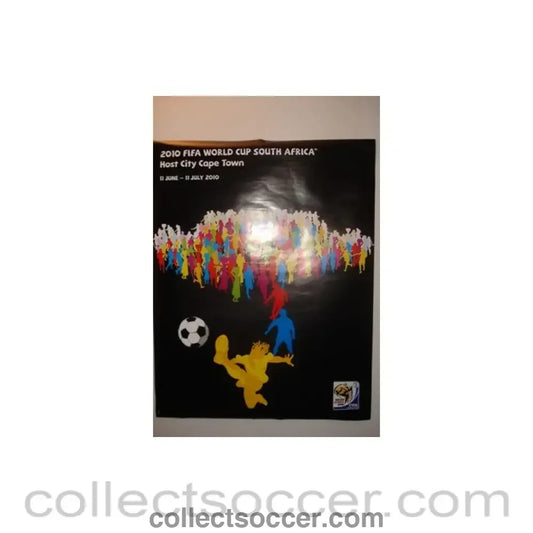 2010 World Cup South Africa Poster Host City Cape Town
