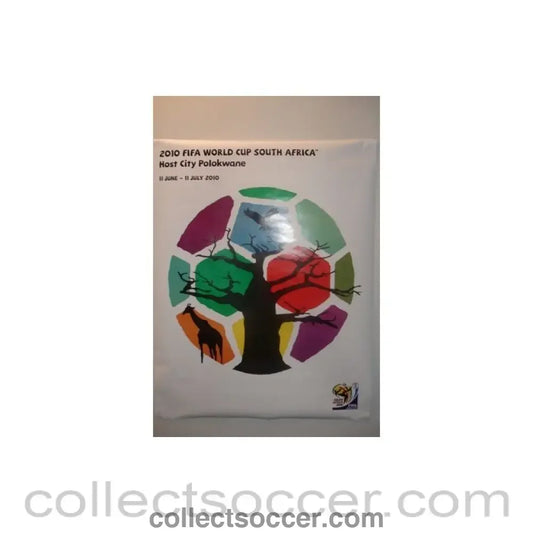 2010 World Cup South Africa Poster Host City Polokwane