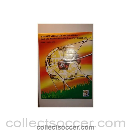 2010 World Cup South Africa Poster Host City Port Elizabeth