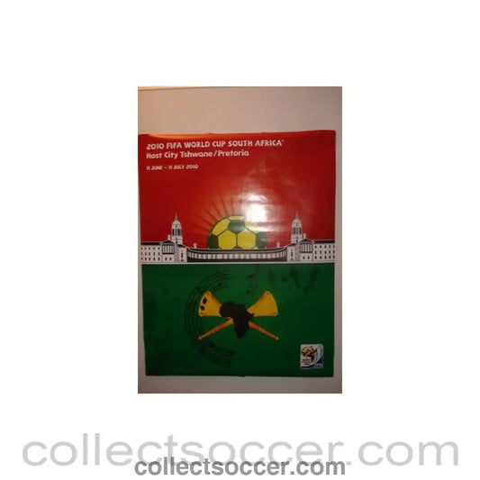 2010 World Cup South Africa Poster Host City Pretoria
